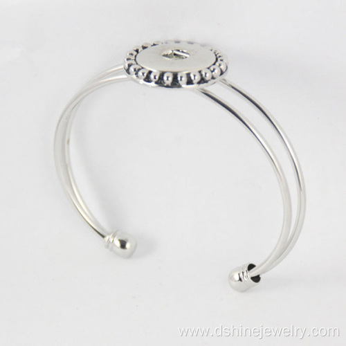 Noosa Snap Bracelet For Lady DIY 18mm Button Cuff Bangle